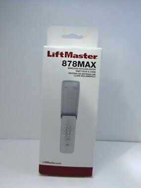 Liftmaster 878MAX/877MAX Universal Keyless Wireless Entry Keypad